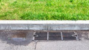 blocked stormwater drains